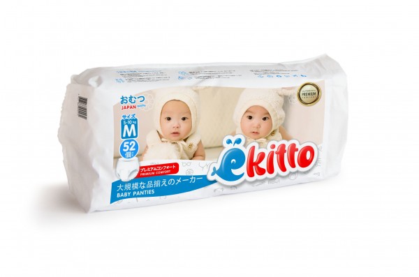 Подгузники-тру�ики Ekitto Premium "M"